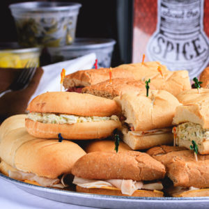 Sandwiches platter